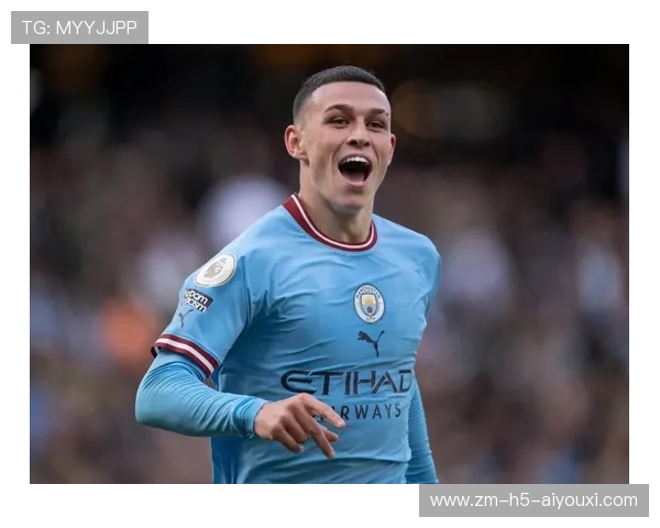 曼城快速倒三角传递，福登迎球一脚准头满分